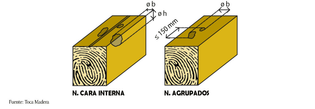 CLASIFICACIÓN VISUAL DE LA MADERA ESTRUCTURAL – Toca Madera · Sounds Wood